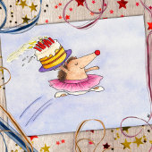 Ballet Birthday briefkaart van Nicole Janes