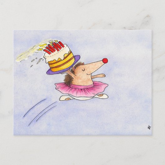 Ballet Birthday briefkaart van Nicole Janes (Voorkant)