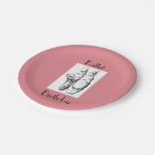 Ballet Birthday Paper Borden Papieren Bordje (Gekanteld)