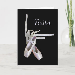 "Ballet" blanco Wenskaart Kaart