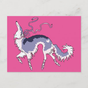 Ballet Borzoi Briefkaart
