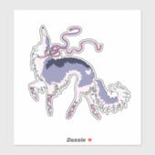 Ballet Borzoi Die Cut Vinyl Sticker (Vel)