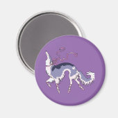 Ballet Borzoi Magneet (Voorkant / Achterkant)