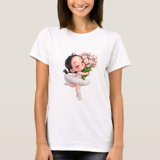 Ballet Bouquet Hug T-shirt