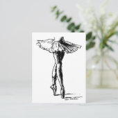 ballet briefkaart (Staand voorkant)
