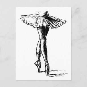 ballet briefkaart