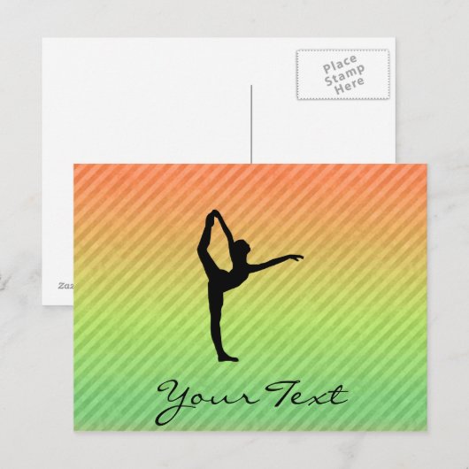 ballet briefkaart (Voorkant / Achterkant)