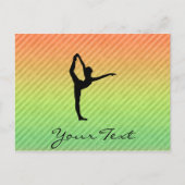 ballet briefkaart (Voorkant)