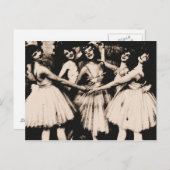  ballet Briefkaart (Voorkant / Achterkant)