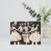  ballet Briefkaart (Staand voorkant)