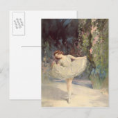 ballet briefkaart (Voorkant / Achterkant)