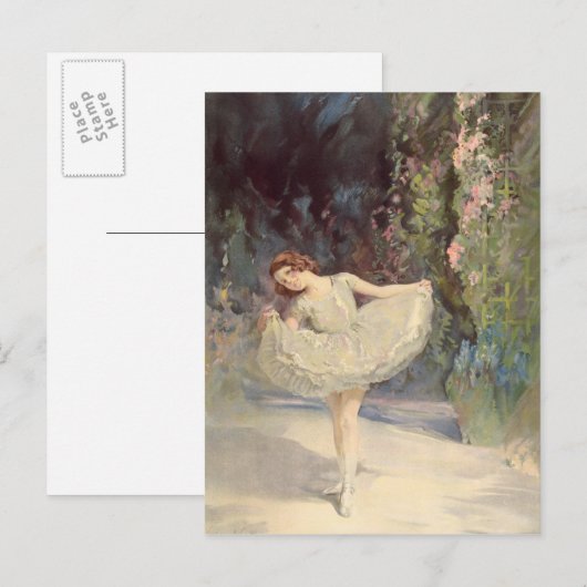 ballet briefkaart (Voorkant / Achterkant)
