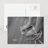 Ballet Briefkaart (Voorkant / Achterkant)