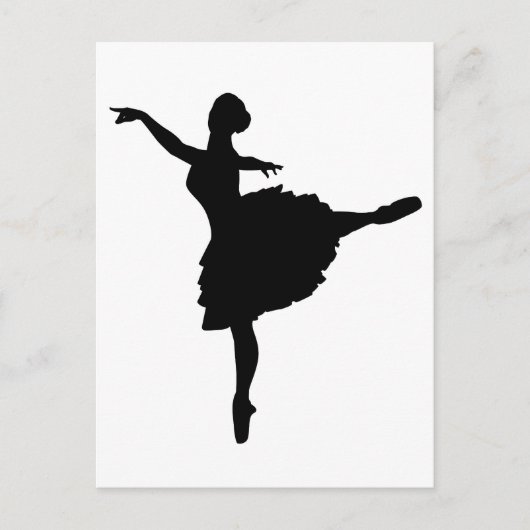 ballet briefkaart (Voorkant)