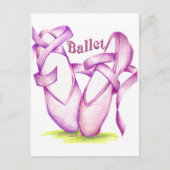 ballet briefkaart (Voorkant)