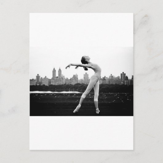 ballet briefkaart (Voorkant)