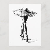 Ballet Briefkaart (Voorkant)