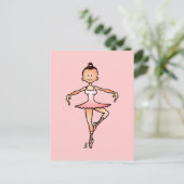 ballet briefkaart (Staand voorkant)