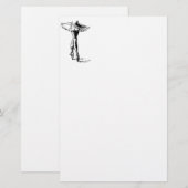 ballet briefpapier (Voorkant / Achterkant)