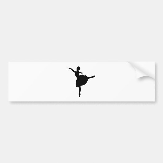 ballet bumpersticker (Voorkant)