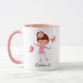 Ballet Butterfly vrienden Tutu Ballerina Girl Mok (Links)