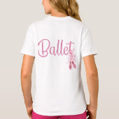 Ballet Cat Girls T shirt (Achterkant)
