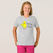 Ballet Chick Tekst T-shirt (Voorkant volledig)