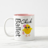 Ballet Chick Tweekleurige Koffiemok (Links)