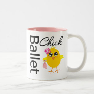 Ballet Chick Tweekleurige Koffiemok
