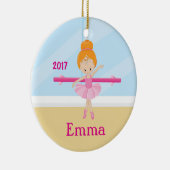 Ballet Class Ballerina Crown Ballet Room Ornament (Rechts)