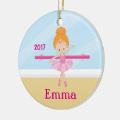 Ballet Class Ballerina Crown Ballet Room Ornament (Links)