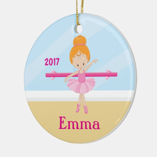 Ballet Class Ballerina Crown Ballet Room Ornament (Links)