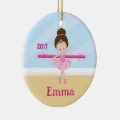 Ballet Class Ballerina Crown Ballet Room Ornament (Rechts)