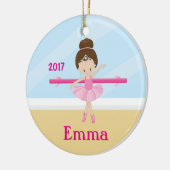 Ballet Class Ballerina Crown Ballet Room Ornament (Links)