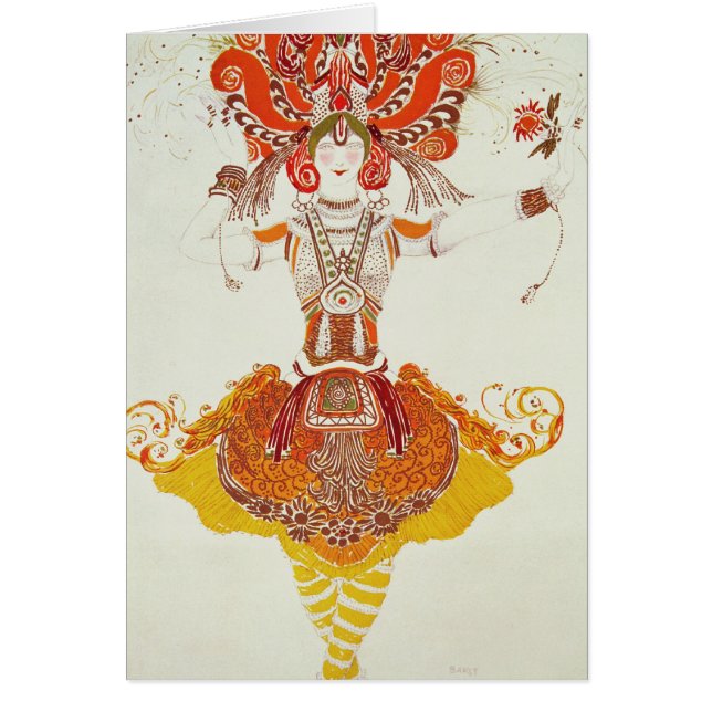 Ballet Costume voor 'The Firebird', van Stravinsky (Voorkant)