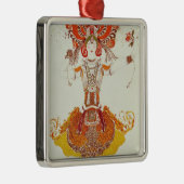Ballet Costume voor 'The Firebird', van Stravinsky Metalen Ornament (Rechts)