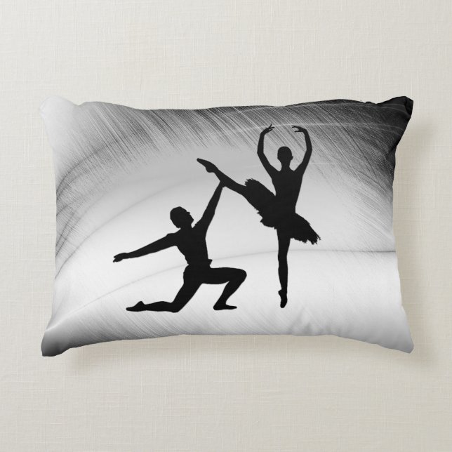 Ballet Couple Dance Accent Kussen (Voorkant)