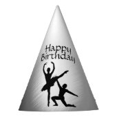 Ballet Couple Dance Birthday Feesthoedjes (Voorkant)