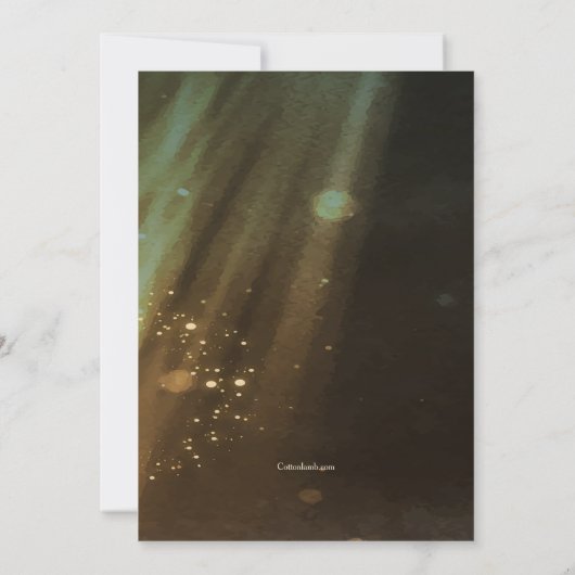 Ballet Couple Dance Overweging Kaart (Achterkant)