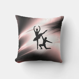 Ballet Couple Dance Pink Accent Buitenkussen
