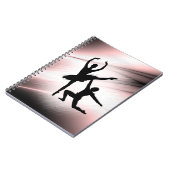 Ballet Couple Dance Pink Accent Notitieboek (Linkerzijde)