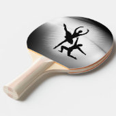 Ballet Couple Dance Tafeltennisbatje (Voorkant Gekanteld)