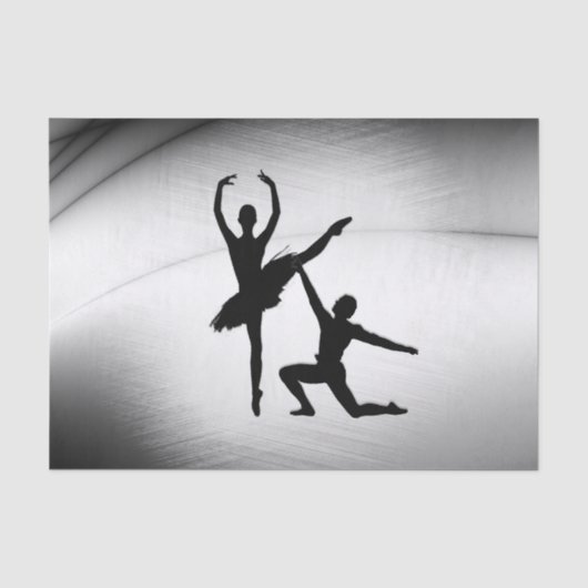 Ballet Couple Dance Tissuepapier (Voorkant)