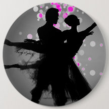 Ballet Couple in Grijze Vintage