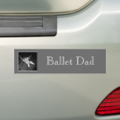 'Ballet Dad'-Bumpersticker Bumpersticker (Op auto)