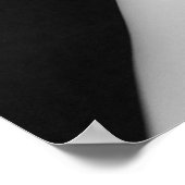 Ballet - Dance - Ballerina 9 - Zwart-wit Poster (Hoek)