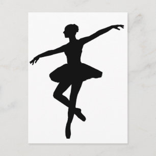 Ballet Dance Ballerina Briefkaart