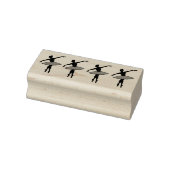 Ballet Dance Dancers Toe Dancing Ballerina Stamp Rubberstempel (Stempel)