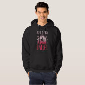 Ballet Dance is een meisje dat van Ballet Retro Vi Hoodie (Voorkant volledig)