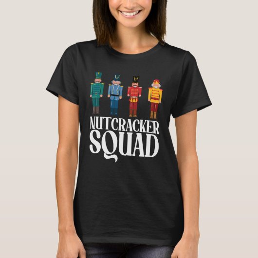 Ballet Dance Matching Family Christmas Nutcracker  T-shirt (Voorkant)